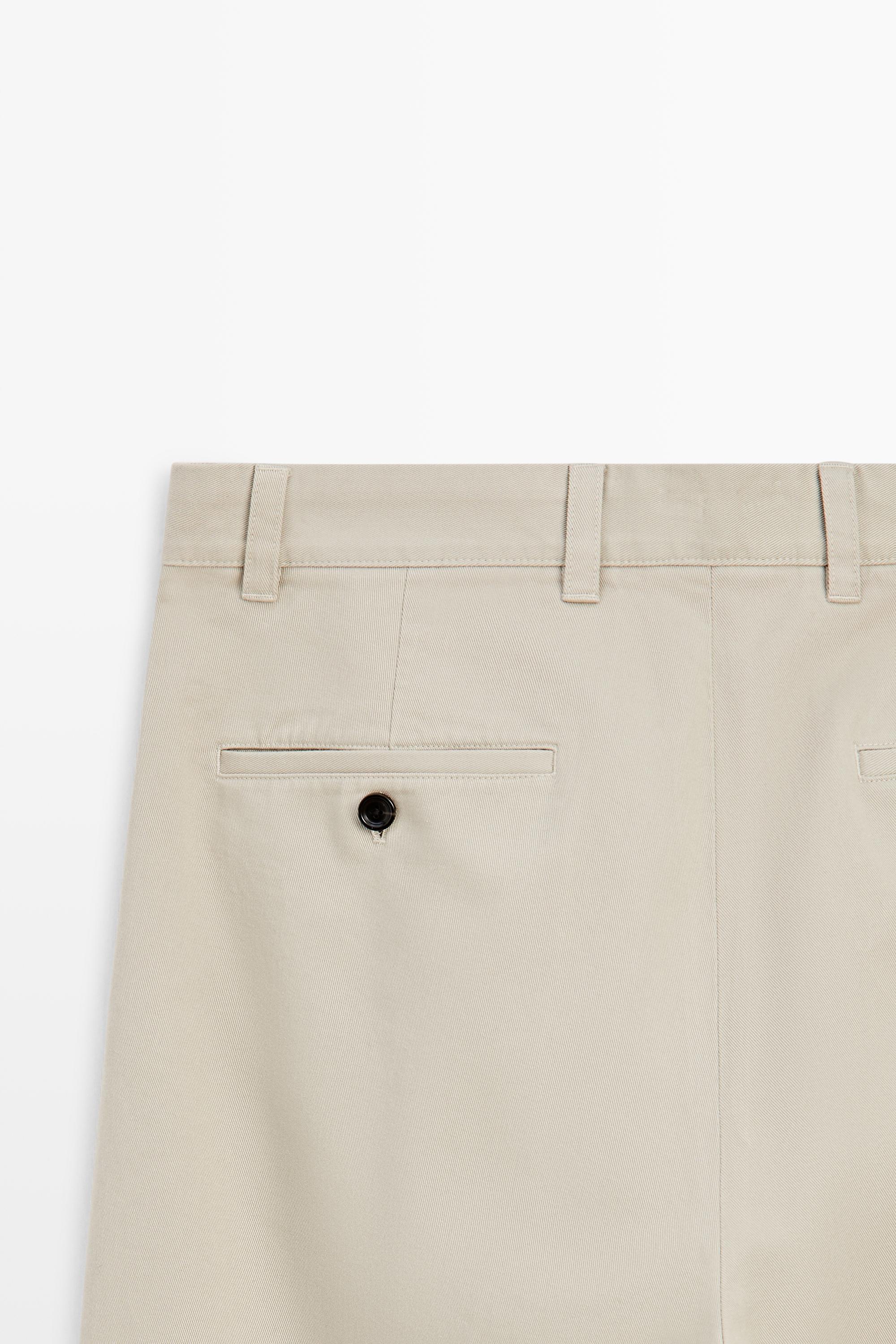 Barrel fit pants with darts